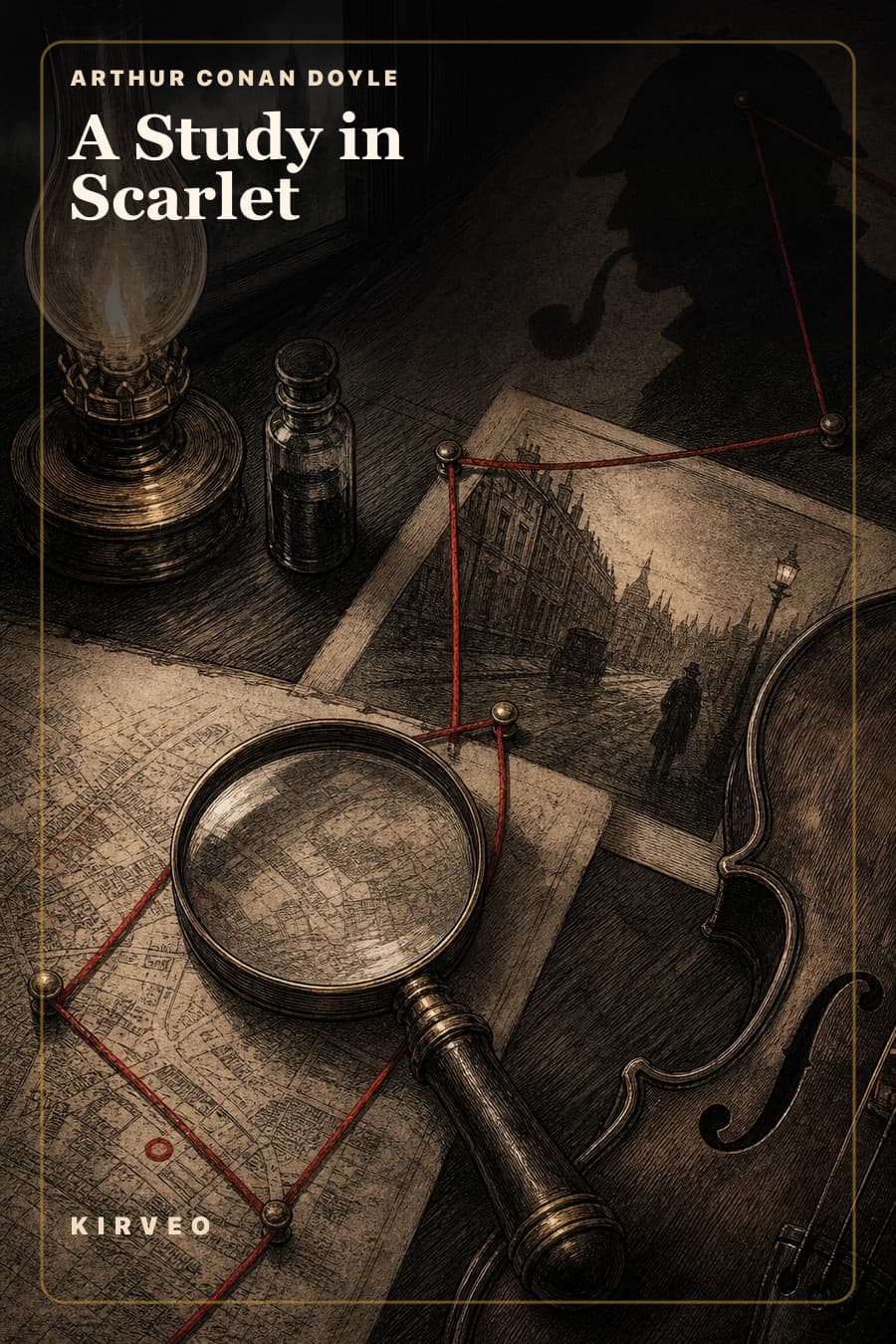Cover for A Study in Scarlet