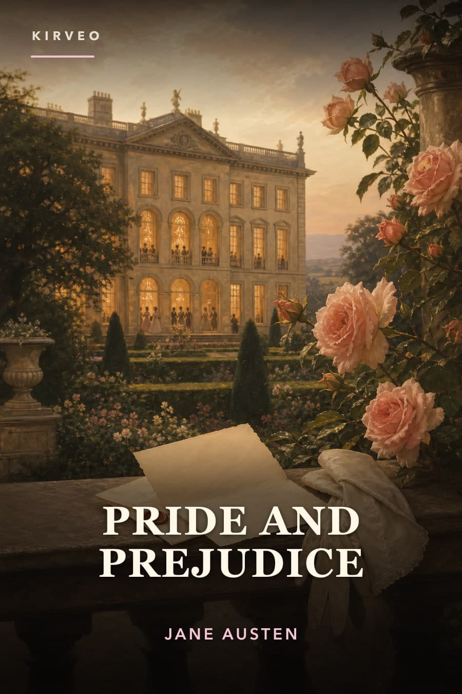 AI-designed cover for Pride and Prejudice